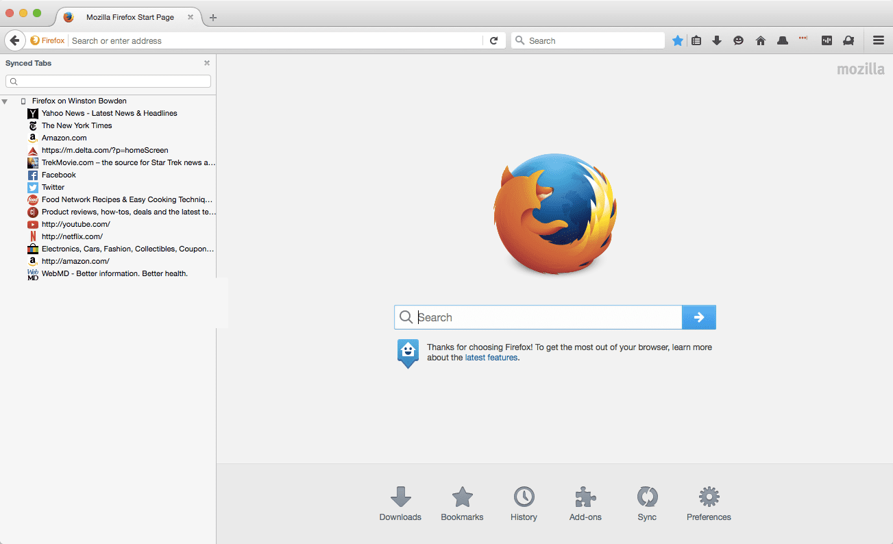 Firefox twitter plugin